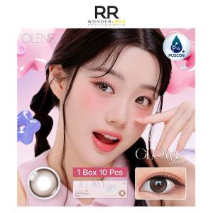 Olens glowy tear brown daily lens 10pcs 1box