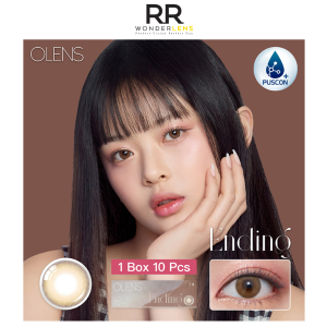 Olens ending brown daily lens 10pcs 1box