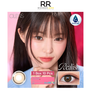 Olens realish brown daily lens 10pcs 1box