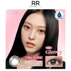Olens big glowy mocha brown daily lens 10pcs 1box