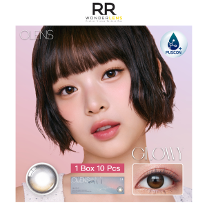 Olens glowy eyelighter black daily lens 10pcs 1box