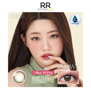 Olens glowy eyelighter golden olive daily lens 10pcs 1box