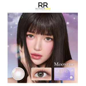 Olens moonrise dew gray monthly lens 2p 1box