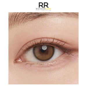 Olens real ring brown monthly lens 2pcs 1box