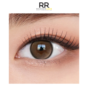 Olens secret tint brown monthly lens 2pcs 1box