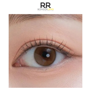 Olens shine touch milky brown monthly lens 2pcs 1box