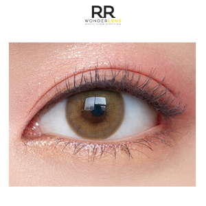 Olens french shine hazel monthly lens 2pcs 1box