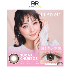 Flanmy sugar churros daily fit lens 10pcs 1box